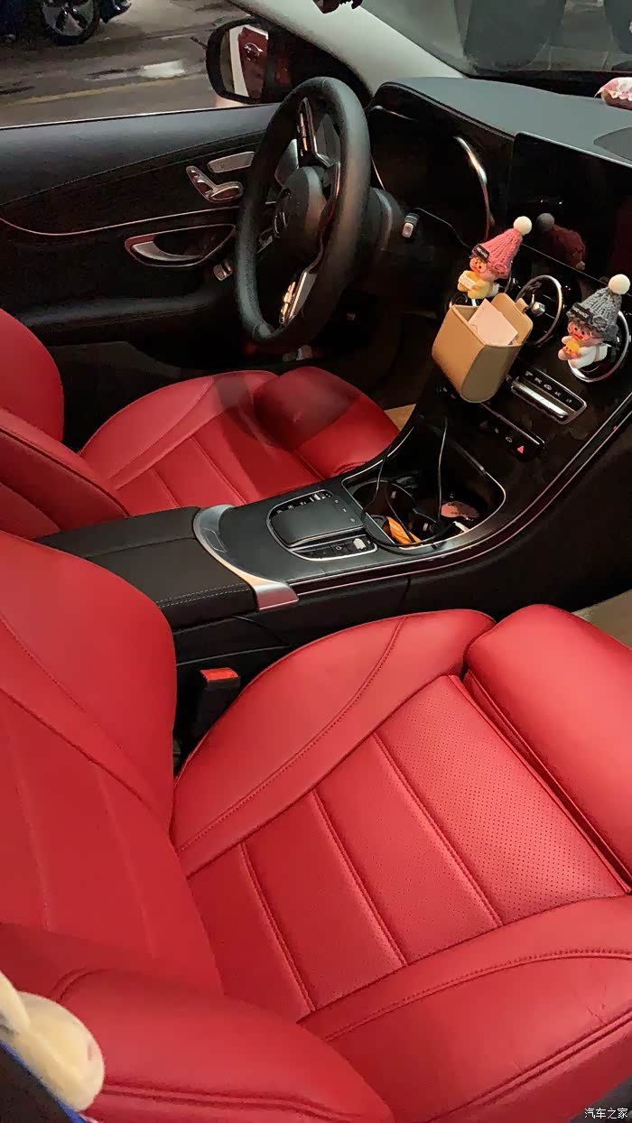 杭州骚红c260l提车日记