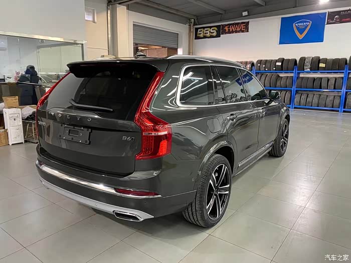 【图】xc90 b6智雅牛仔蓝 陆续上图_沃尔沃xc90论坛_汽车之家论坛