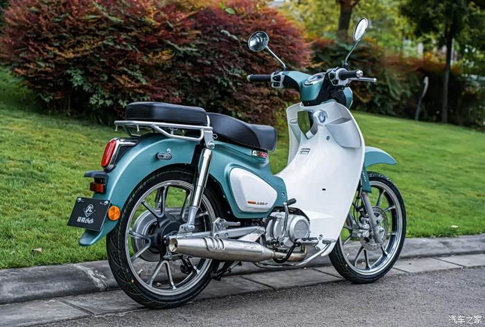 嘉陵超级coco车展首发:标配液晶仪表,abs_摩托车论坛_汽车之家论坛
