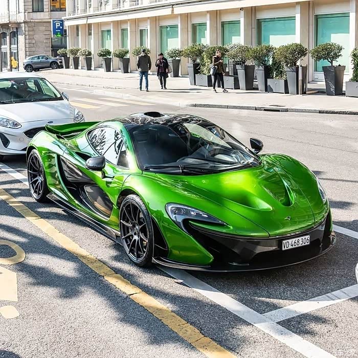 【图】mclaren p1 绿色精灵._迈凯伦gt论坛_汽车之家论坛