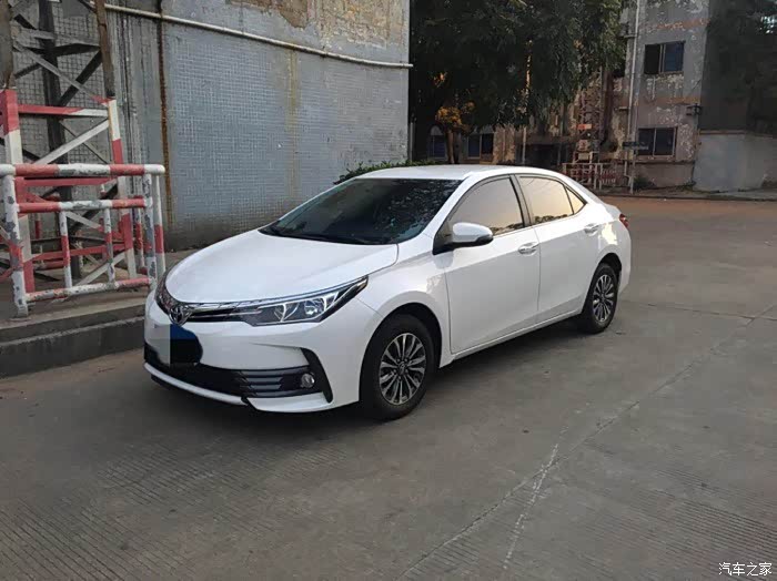 卡罗拉智享版提车作业