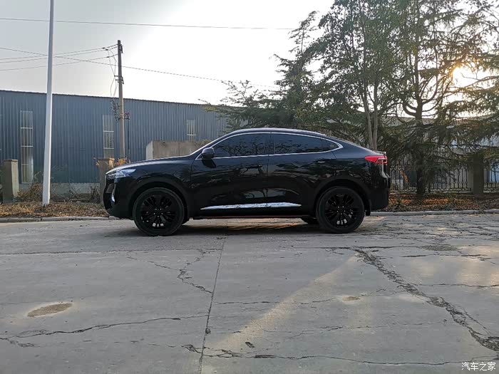 哈弗f7x黑色魅影豪华霸气科技运动迷人的的黑武士