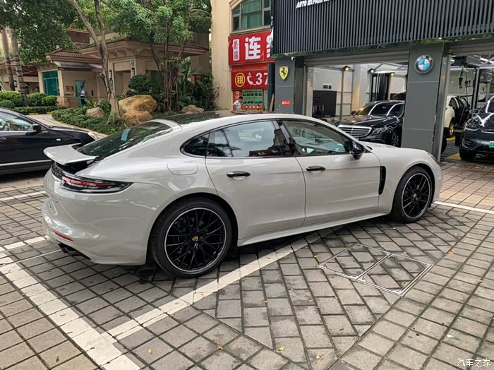 哑灰panamera提车
