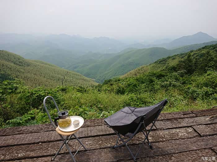 房车体验自驾游德清县天泉山游玩宿营