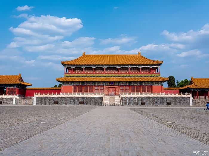 在中国乃至世界规模如此宏大是保存如此完好的古代帝王宫殿