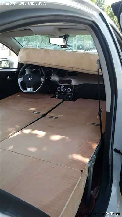 吐血手敲家用车做床车的可行性及使用体会