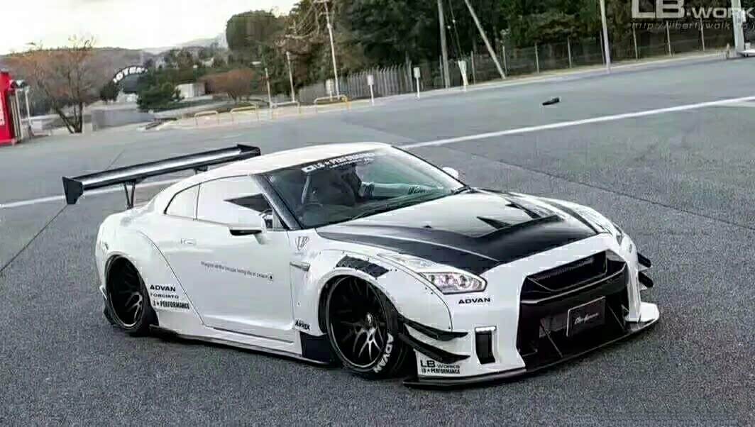 gtr35战神改装lb宽体