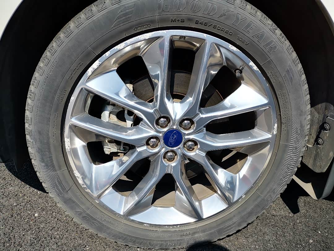 【图】锐界尊锐电镀轮毂氧化腐蚀严重_锐界论坛_汽车之家论坛