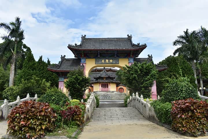 游妙觉寺赏塔林风光