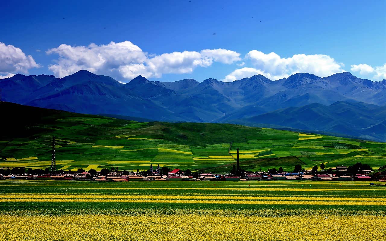 最美的季节最美的色彩感受自然缤纷风景如画