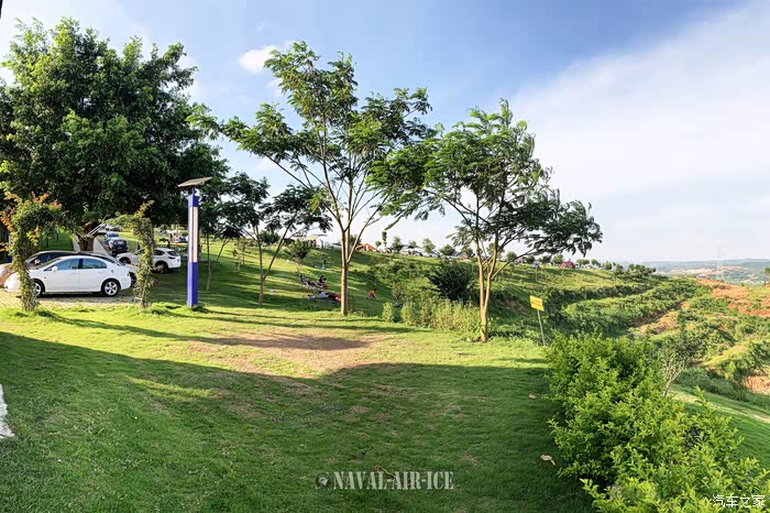 in航空冰逃离喧嚣穿越都市森林七坡林场上