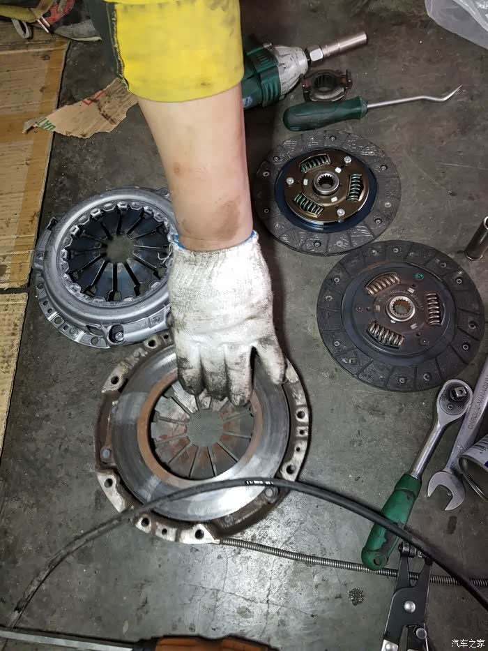【图】小星星更换离合器三件套_北斗星论坛_汽车之家论坛