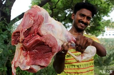 难道印度人也开始吃牛肉了?