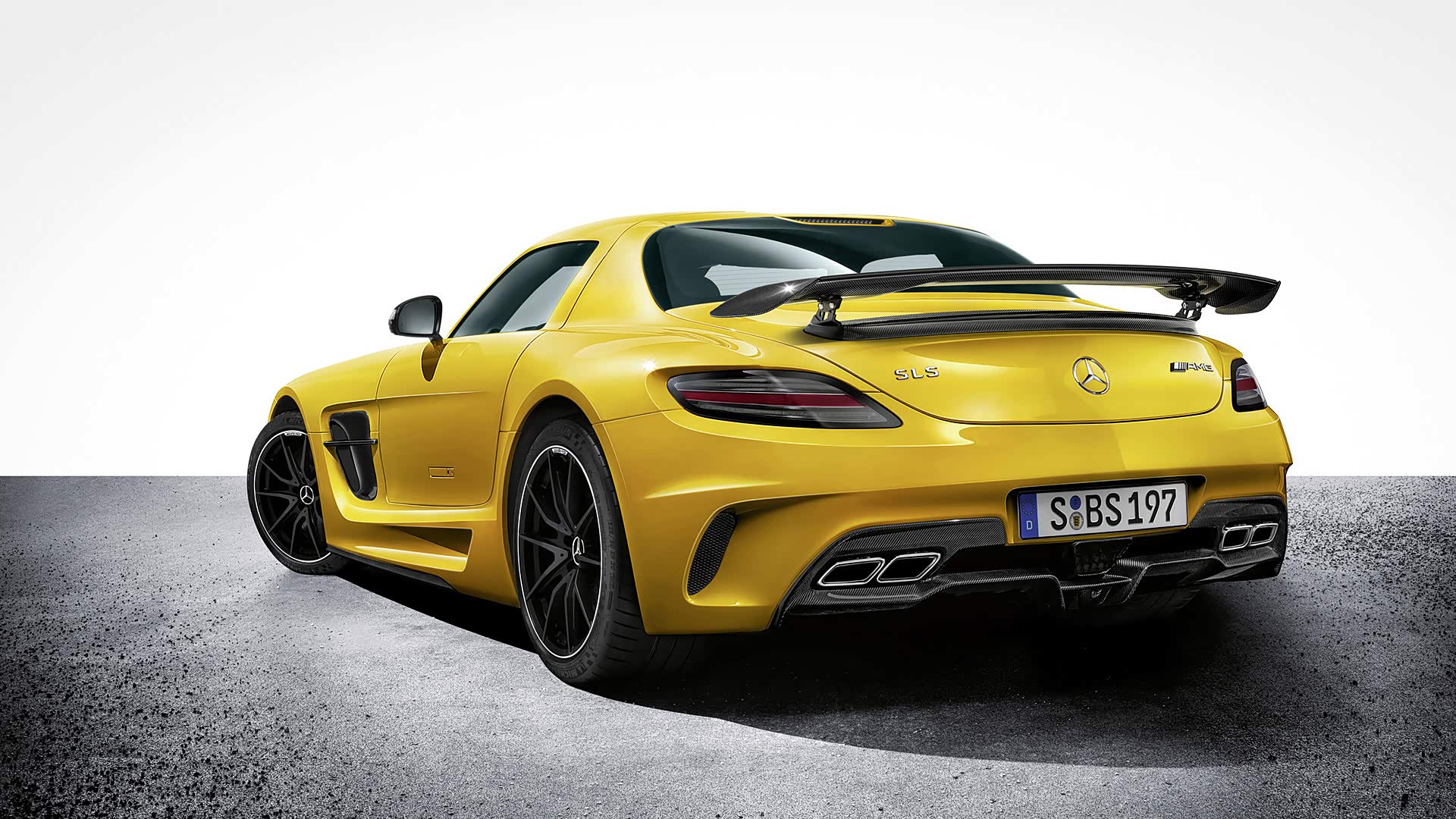 欧翼门神车奔驰slsamg经典霸气