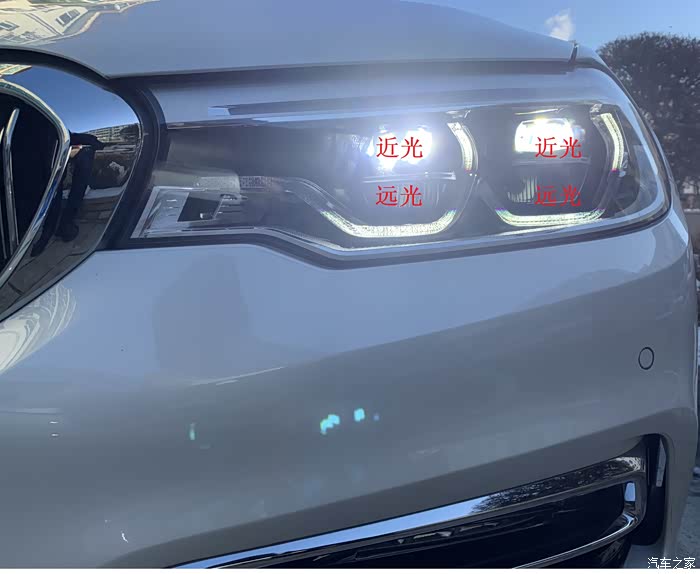 g38的中期改款车灯和勺子灯的远近光区别,和大灯灯芯构造