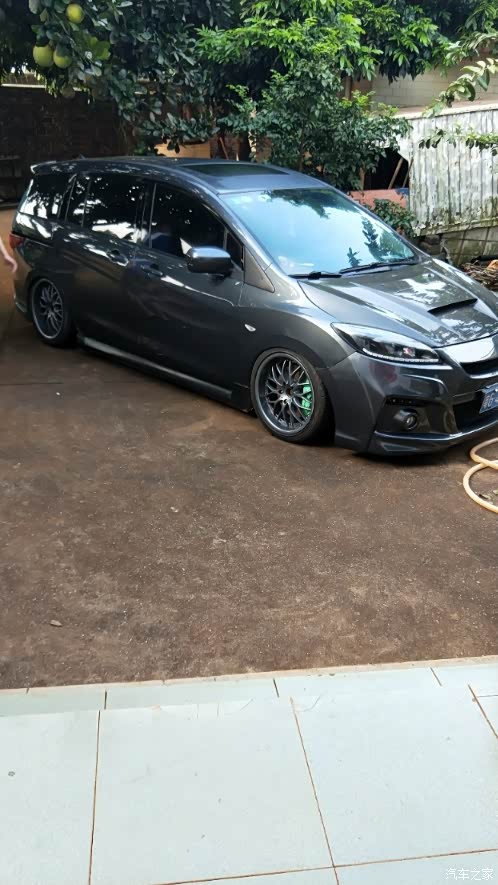 马自达5改装过程