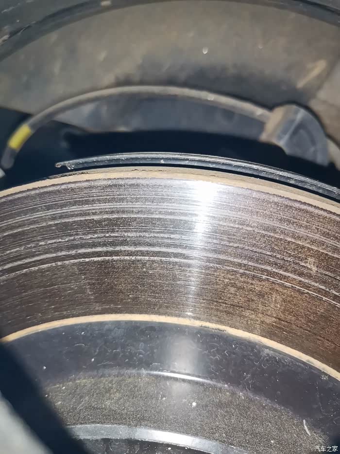 刹车盘异常磨损