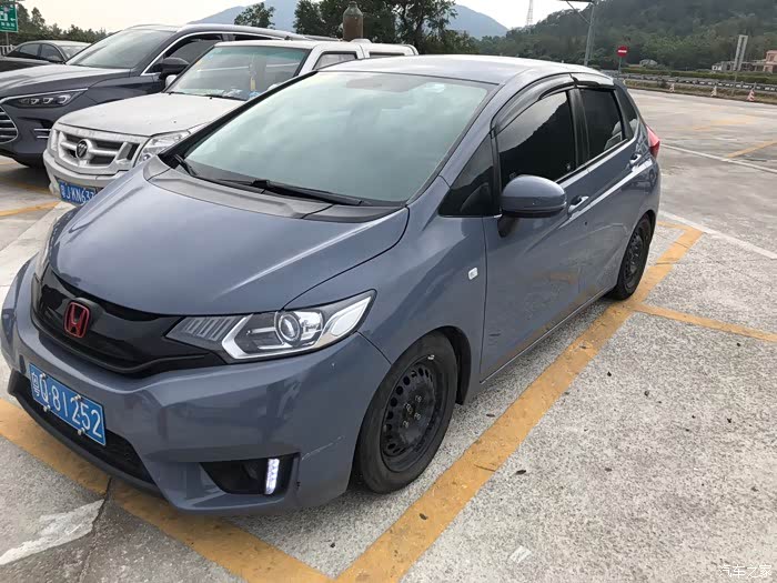 【图】14款mt换日规前后杠 全车换色正宗水泥灰_飞度论坛_汽车之家