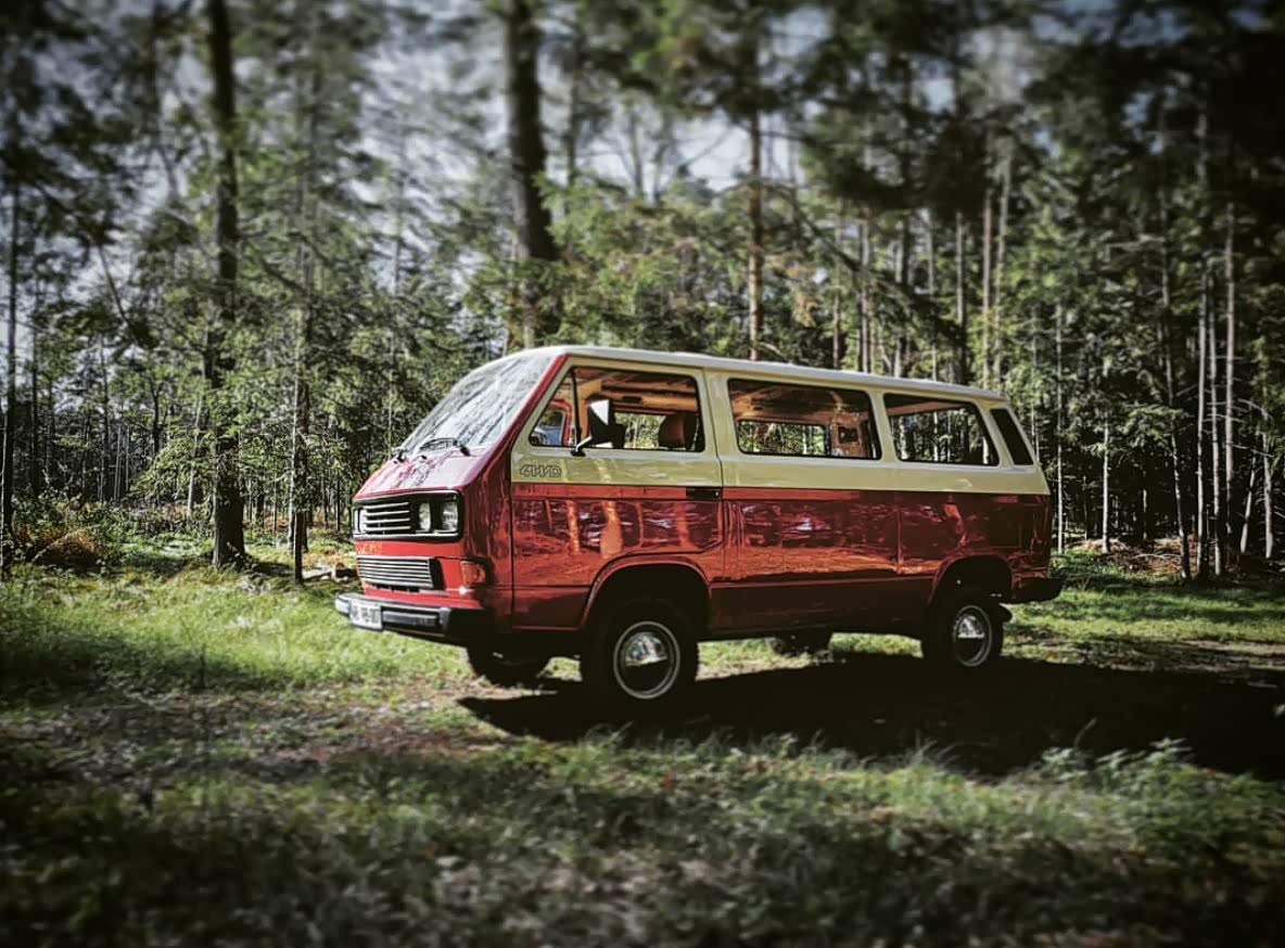 大众t3syncro能越野的四驱面包车