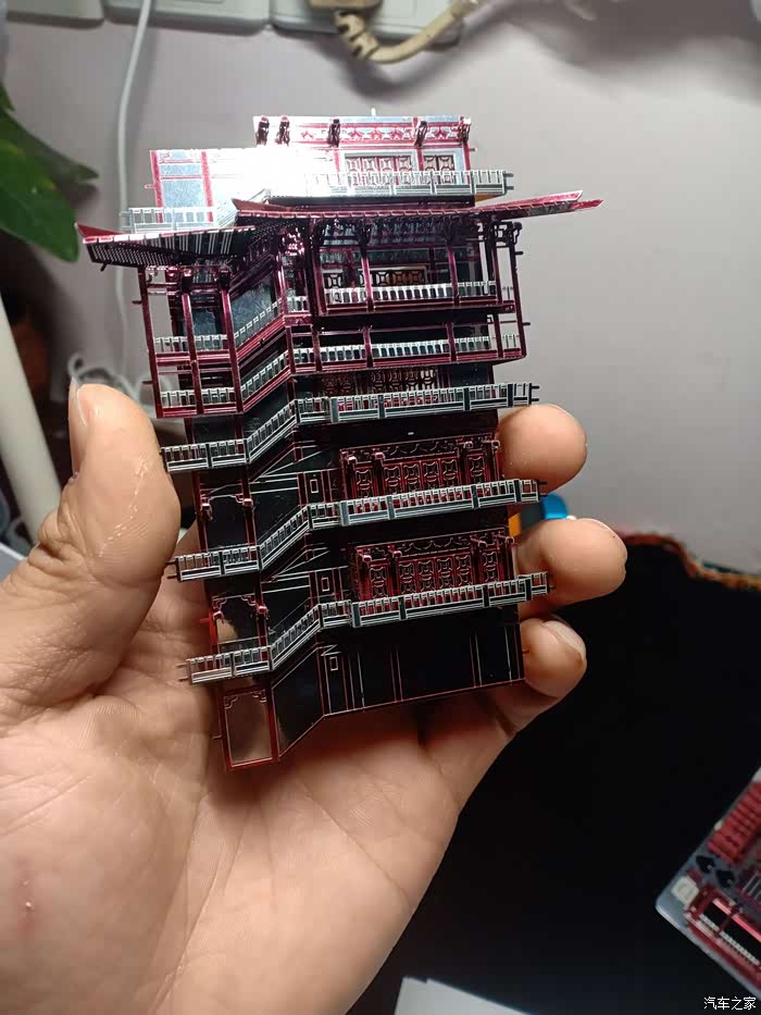 不一样的k3拼装金属模型越王楼