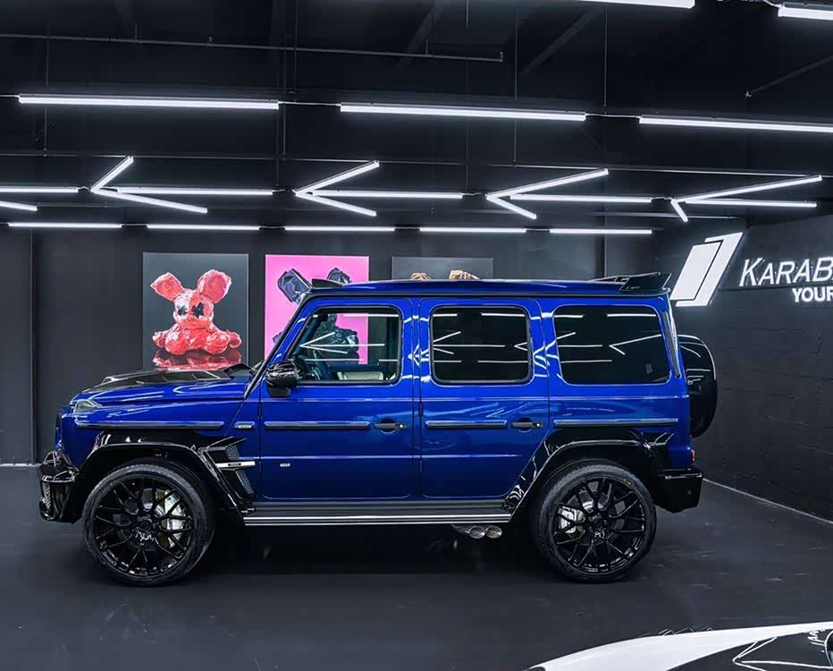 蓝色大g诱惑,太有型了