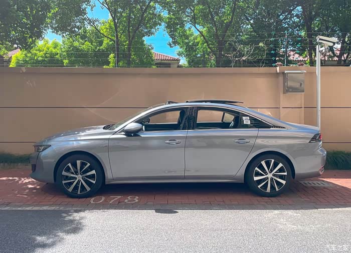 【图】【提车作业】2022款标致508l激情版 p4银翼灰_标致508论坛_汽车