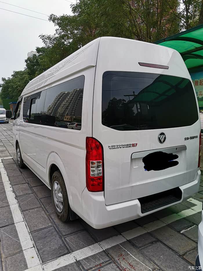 福田g7加长高顶客货车转让