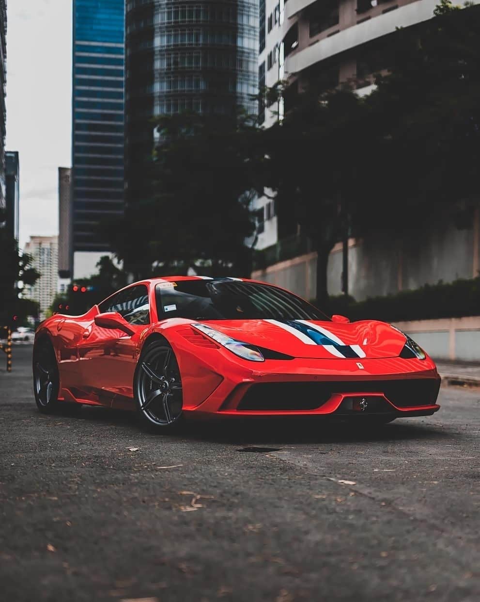 法拉利458经典红色无法超越.