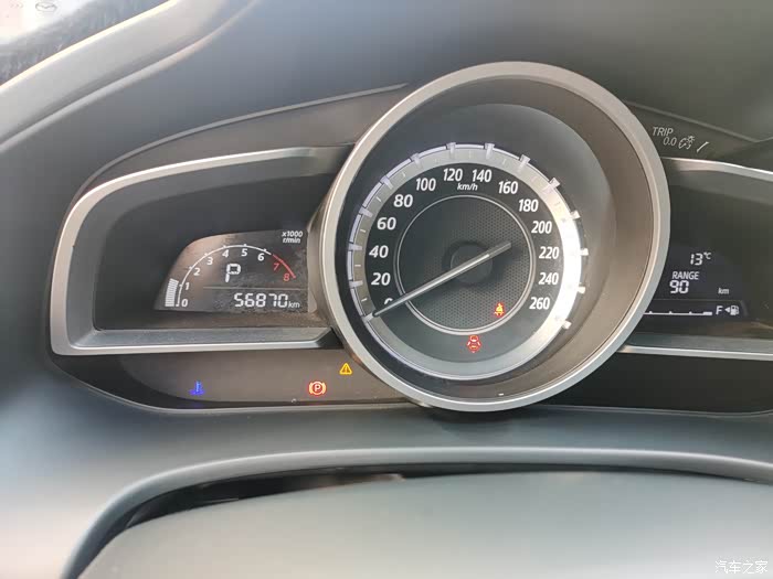 【图】问问各位大佬仪表盘的小问题_马自达cx-4论坛_汽车之家论坛