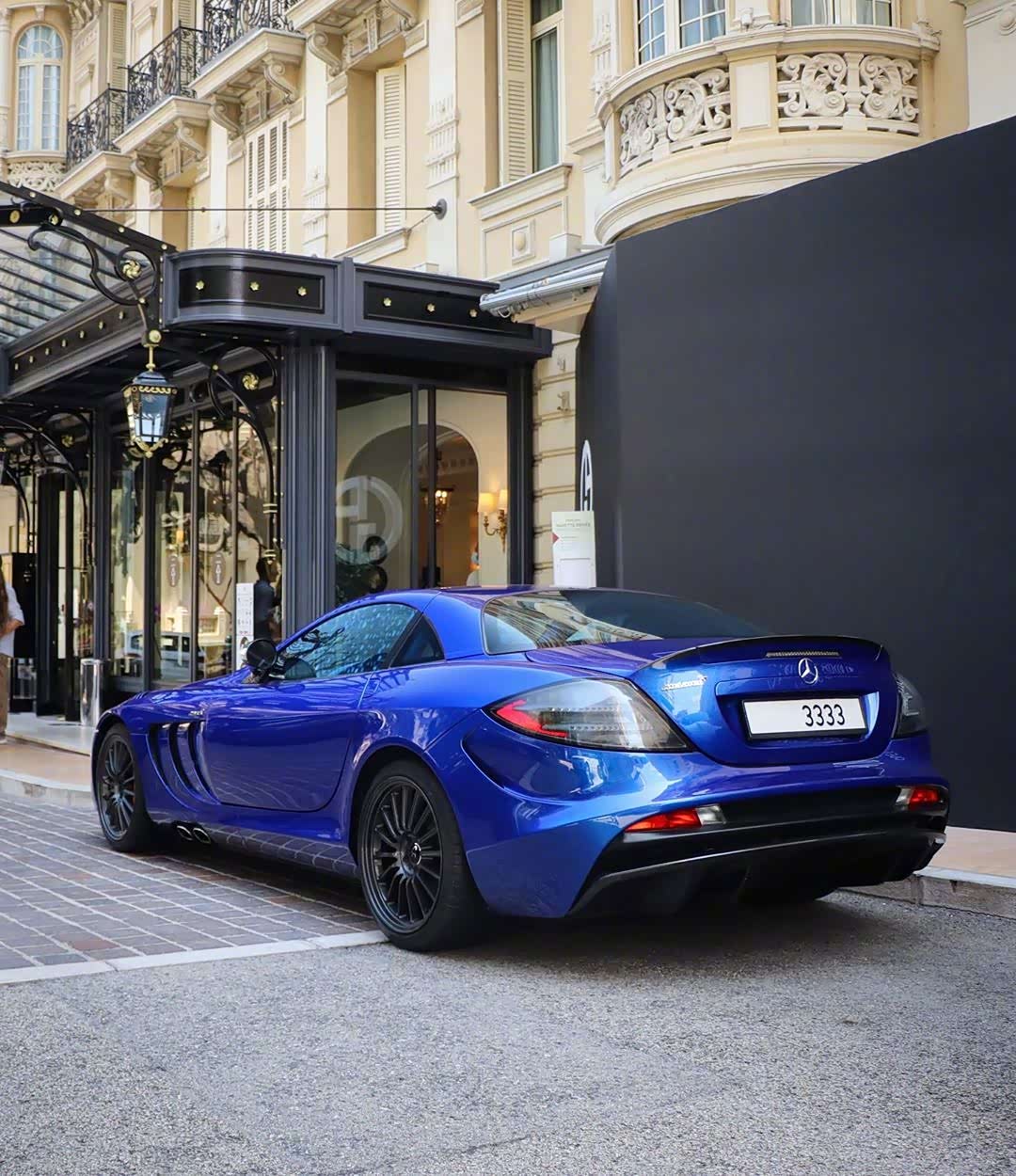 蓝色梅赛德斯slredition1of25漂亮吧