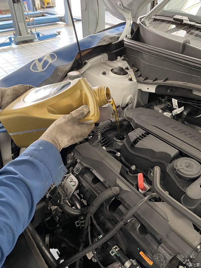 【图】带着大宝贝做保养【首保】_途胜论坛_汽车之家论坛