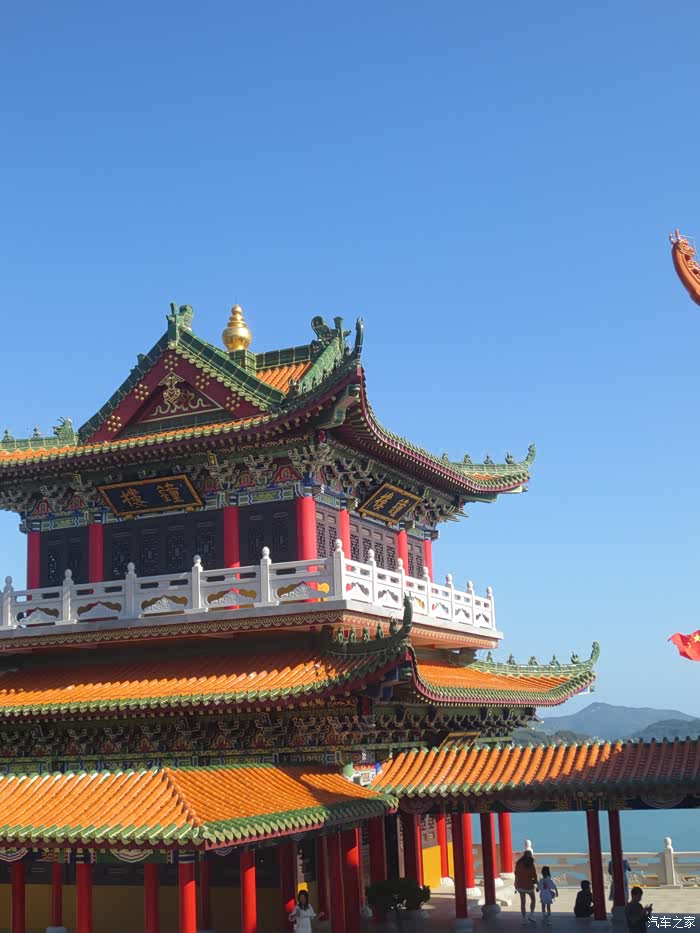降温送关怀打卡阳江东平飞龙寺