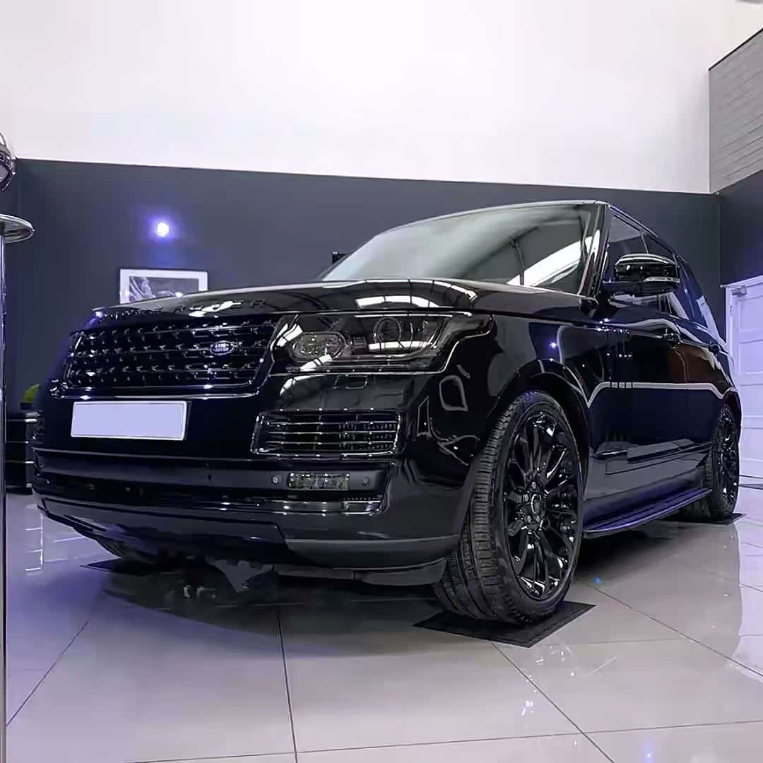 改装黑boss风格的路虎揽胜非常霸气