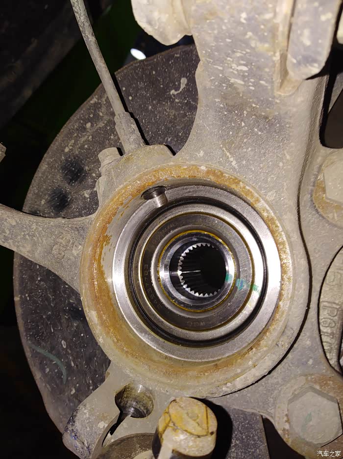 前轮轴承坏了_宝骏310论坛_汽车之家论坛