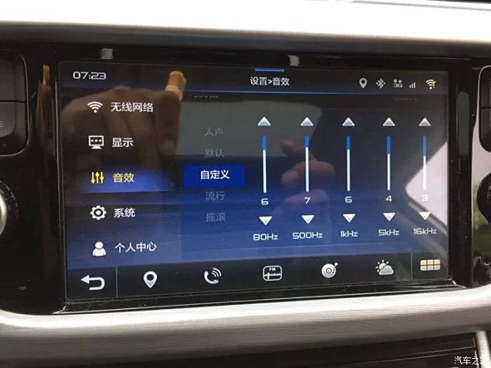 汽车音响最佳调节图图片