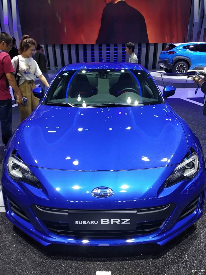 成都车展斯巴鲁brz
