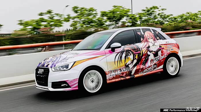 德系车也玩痛车文化