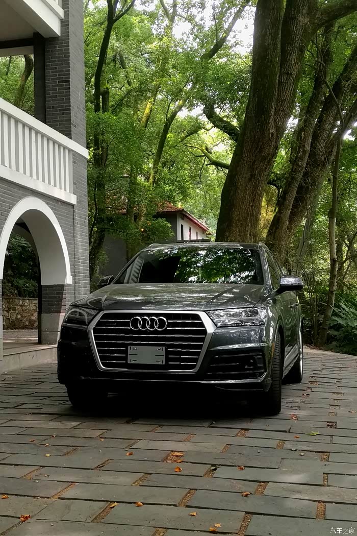 【图】独自偷欢 加版q7天云灰提车记_奥迪q7论坛_汽车之家论坛