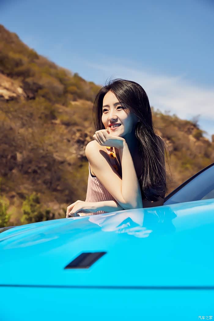 媳妇当车模最美女神当副驾给我最特别的陪伴