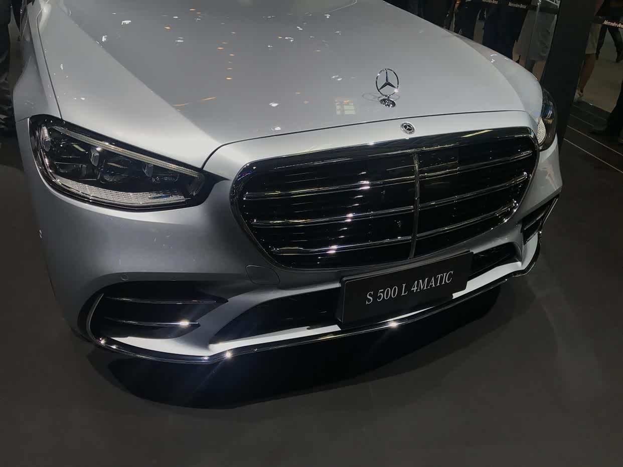 2020北京车展全新一代奔驰s级外观实拍