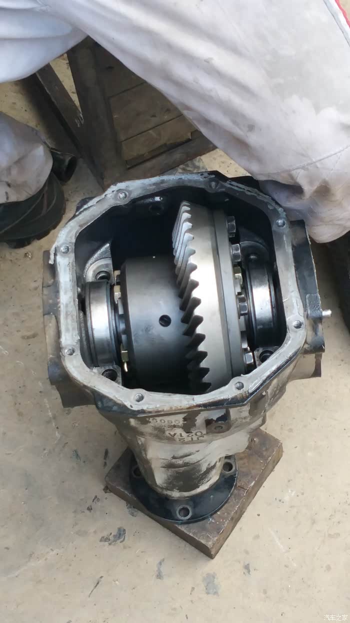 迟到的作业前桥限滑差速器二次改装