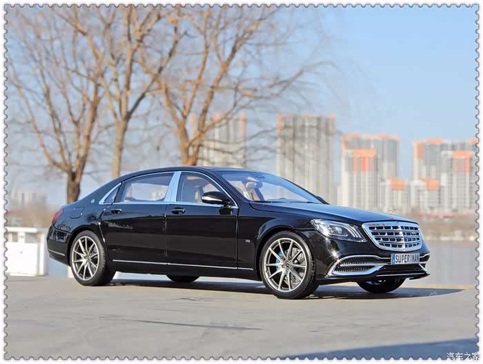 超人奔驰迈巴赫s650l外拍