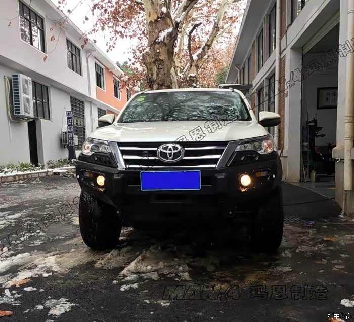 穿越者前杠改装