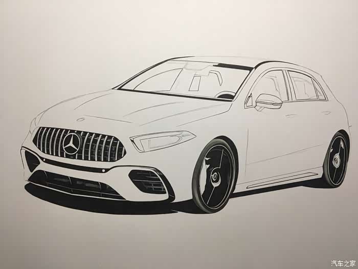 【图】地表最强2.0t—手绘全新a45 amg_青少年论坛_汽车之家论坛