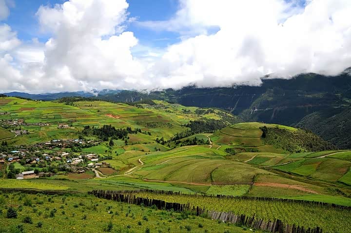 壮丽山河,山川秀美,气势磅礴,山光水色依山傍水的城市家园