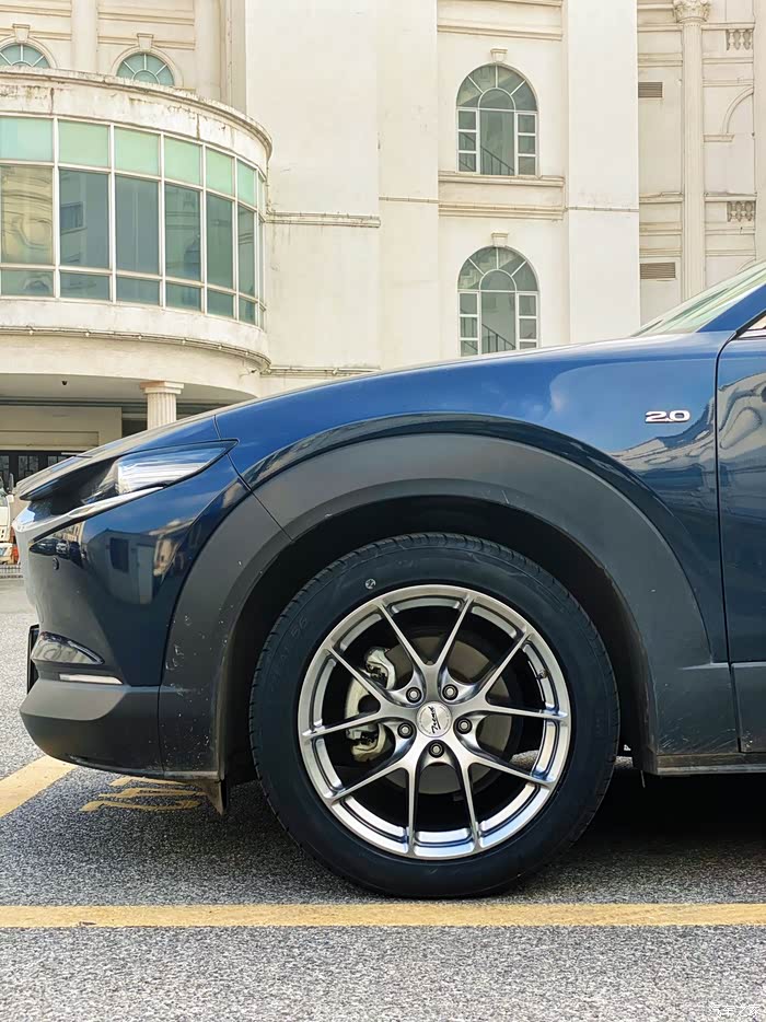 【图】cx30手动档,改装18寸轮毂,225/50r18车胎_马自达cx-30论坛_汽车