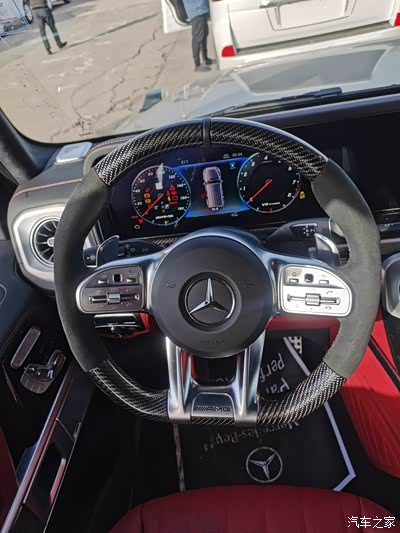 水泥灰g63盛装登陆!_奔驰g级论坛_手机汽车之家