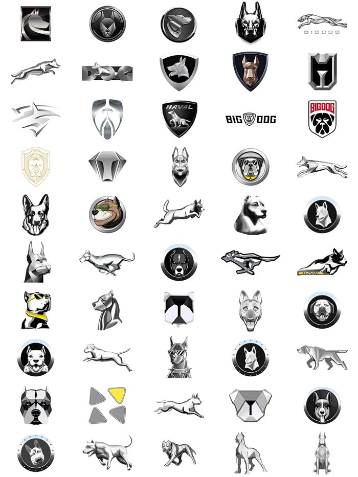 【图】哈佛大狗车标logo征集的50个入围方案_哈弗大狗论坛_汽车之家