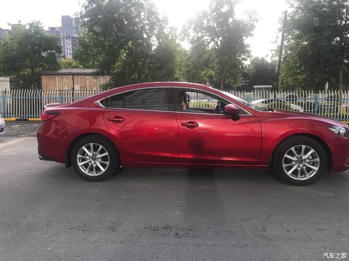 魂动红喷漆看出色差算我输