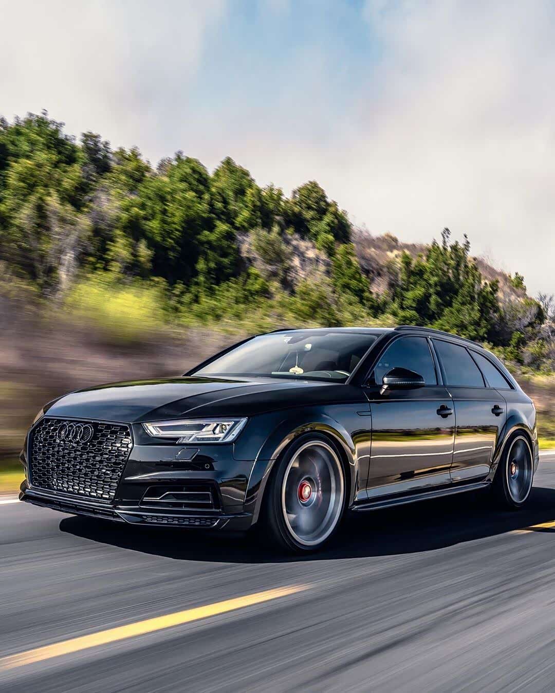 奥迪s4 avant b9,旅行车超帅